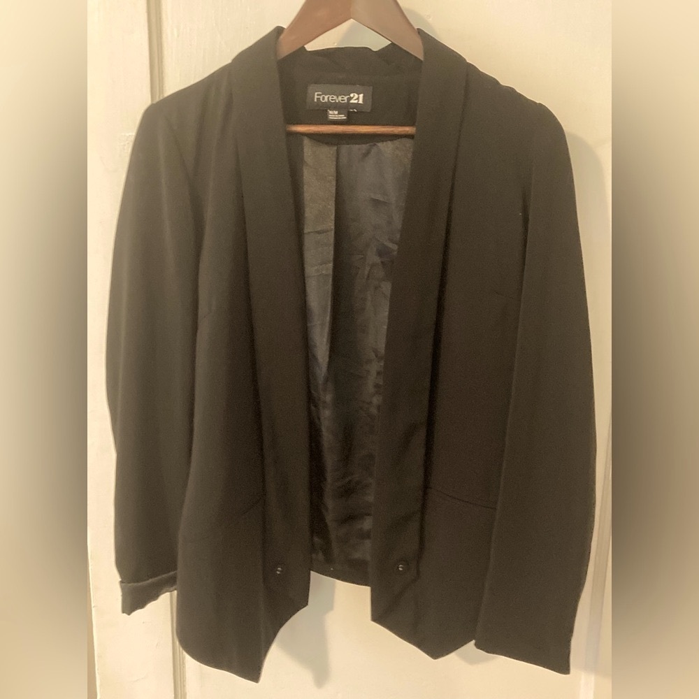 Forever 21 Black Blazer - Size M